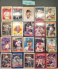 Wade Boggs 20 different card lot, ALL BOGGS, New York Yankees, Boston Red Sox 