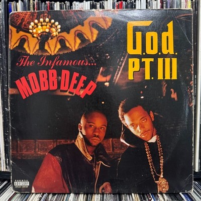 MOBB DEEP - G.O.D. PT III (+REMIX) (12'')  1997!!!  RARE!!!  REEF + MIGHTY MI!!!