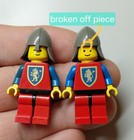 LEGO Castle Lot: Knights; Minifigures, Horses, Weapons, Barding CASTLE Lot# 613 — photo 6