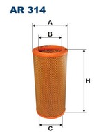 Luftfilter Filtron AR 314 Filtereinsatz FüR 405 ZX N1 4B 7B 7C Peugeot N3 N5 N2