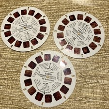 Vintage View Master Bambi, Childen's Set Of 3 Reels, B 4001-4003