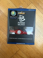 Power Balance Red Wristband Size M 19.0 cm   Original Packaging