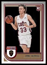 2022-23 Hoops Luke Travers RC RC #272