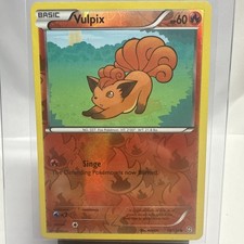 Pokemon Card - Vulpix Dragons Exalted 18/124 Reverse Holo Common MP on eBay