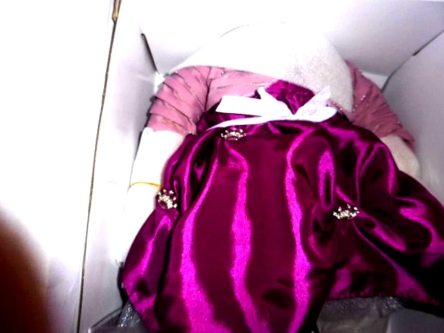 ASHTON DRAKE/ELLY KNOOPS VINILO Y TELA FIRMA AA "BONITO COMO UNA PRINCESA" CON CERTIFICADO DE AUTENTICIDAD Foto 3 de 4