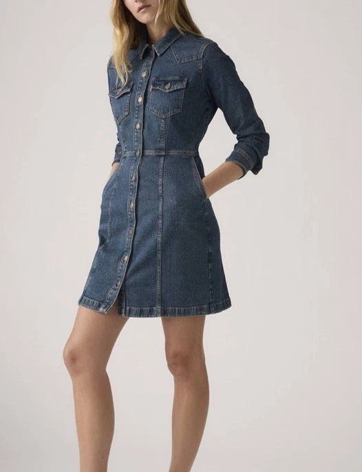 chinese dress ladies Amazon.com: Vintage Retro Western Cowboy Style Casual Long Sleeve Dress main image 1