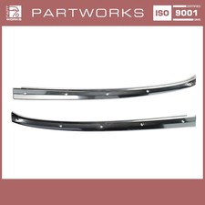 2x Zierleiste Ausstellfenster für PORSCHE 911 F/G -'77 Seitenscheibe HINTEN L+R