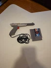 Vintage 1985 Nintendo Zapper Light Gun Bundled Super Mario Bros. Duck Hunt NES