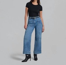 Lola Jeans Colette High Rise Wide Leg Jeans Morning Day Light