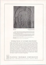 Planning Research Corp 1966 Print Ad Robert Hooke Woodcarving Science