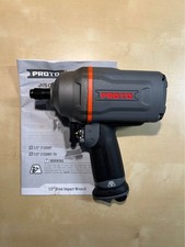 Proto J150wp 12 Drive Air Impact Wrench Pneumatic 1260 Max Torque Proto J150wp 12 Drive Air Impact Wrench Pneumatic 1260 Max Torque