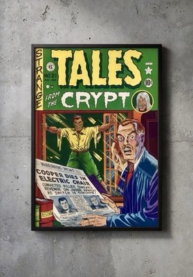 * TALES FROM THE CRYPT #21 * Vintage Comic Wall Decor, Unframed Poster / Prints