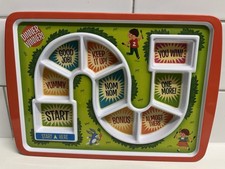 Fred & Friends Race Dinner Winner Kids Tray Divided Plate Fussy Eater Reward VGC