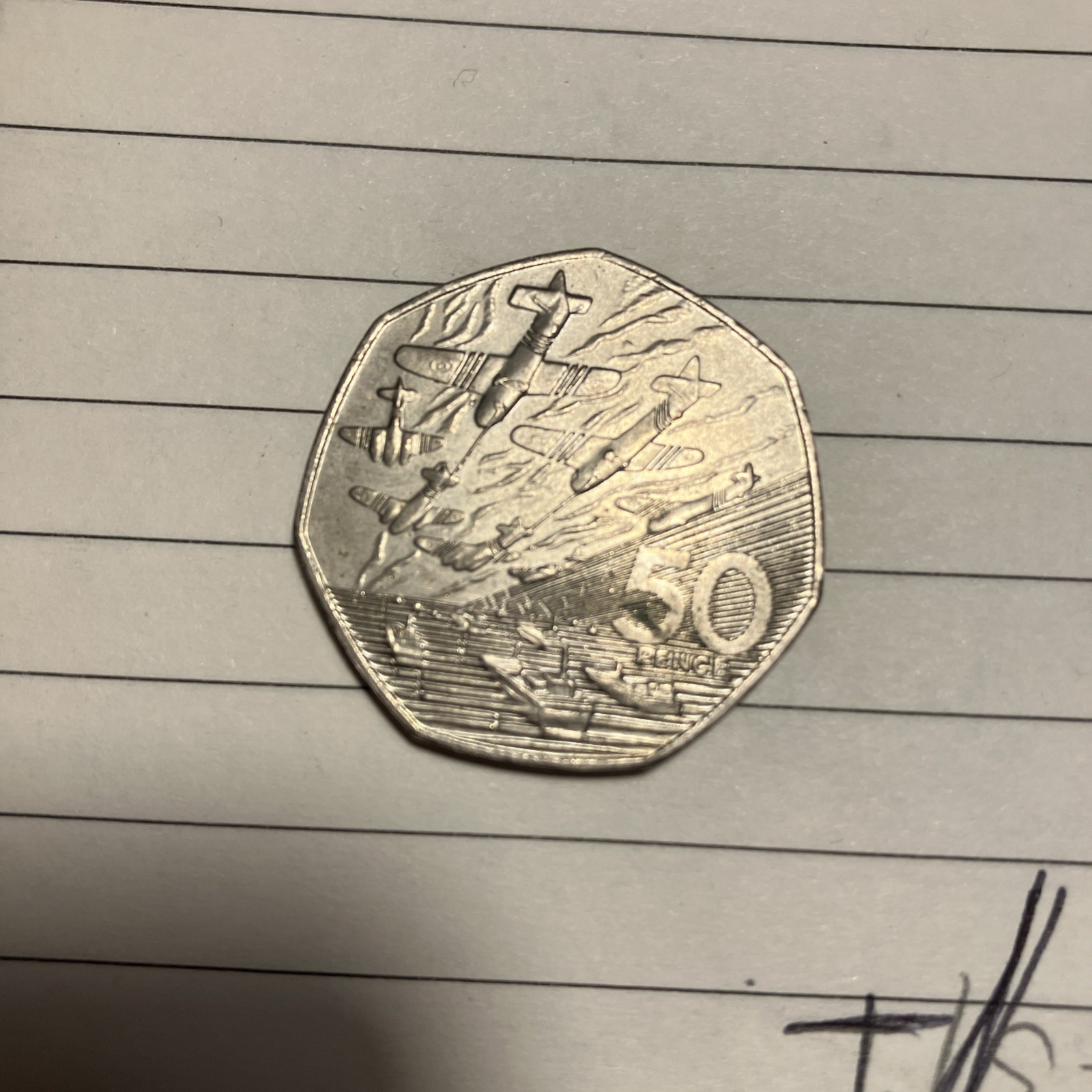 Discontinued Very Rare UK Britannia 1994 50p Coin. Fifty Pence Collectors Item