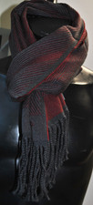 PURE WOOL SCARF CHANNELS 180X75 CM 165.00 CART. A2K