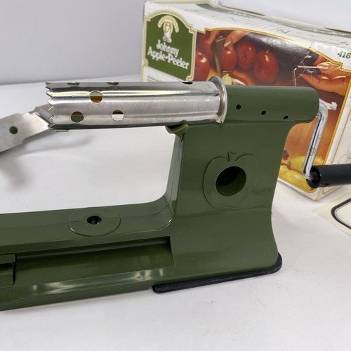 Vintage Johnny Apple Peeler Peel Slice Core Earthgrown #416 - Picture 12 of 21