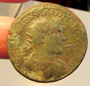 HEAVY ROMAN AE SESTERIUS GORDIAN ROME MINT 21.99GRAMS