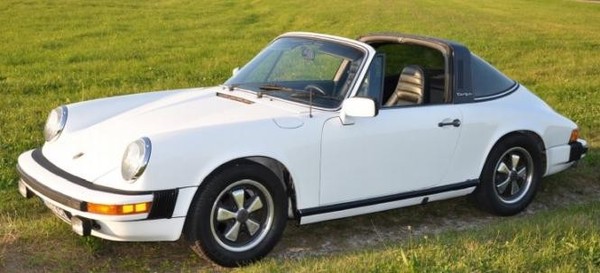 Schuco 1:18 Porsche 911 Targa Silber 450029800-image