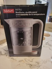 Bodum Bistro Double Wall Kettle 1.1L white, one week old/Great Quality!