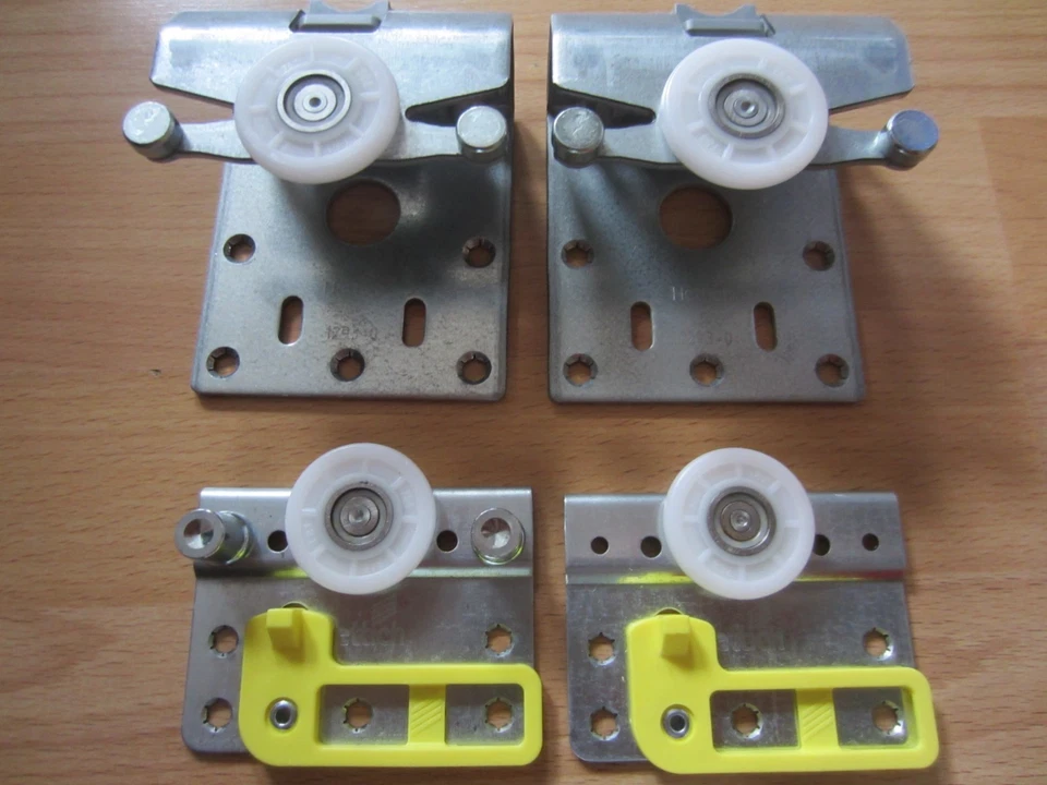 NEU Hettich Set Schiebetürrolle + Schrauben Top Line Tür Schweber Schrank - Bild 2 von 4