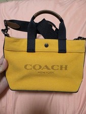 COACH Yellow Shoulder Bag 4a