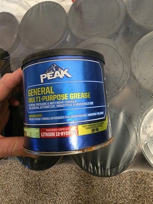 (Case Of 12) Peak General Multi-purpose Grease, Lithium 12-Hydroxy, Ep#2