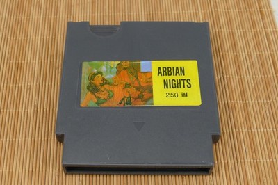 Arabian Nights 250 in 1 +++ Ultraselten für Nintendo NES Spiel Game Modul