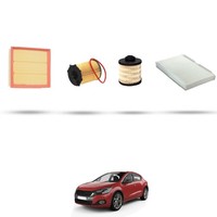 Hoffcar Set Service - 4 Filter FüR Ds4 1.6 Bluehdi 88Kw Von 2014