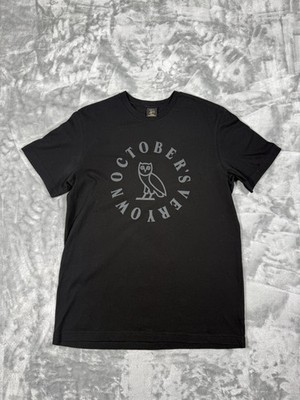 October's Very Own Shirt Men's Medium Black Owl Logo Graphic Tee OVO Streetwear