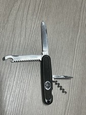 Coltello tascabile pieghevole militare turistico esercito tedesco GAK 108 Rostfrei ICAR Germania