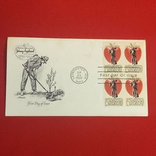 First Day of Issue Johnny Appleseed Stamp Cache Envelope
