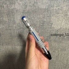 Doctor Who 10th Sonic Screwdriver Metal LED Toy Replica Cosplay Prop Gift New