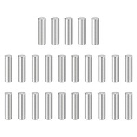 25 StüCk DüBelstifte M4 X 15Mm Edelstahl 304 FüR RegalstüTzen