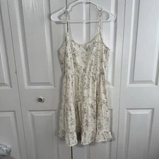 ROMWE Spaghetti Strap Floral Sundress Women’s Size 14 NEW Spring Boho