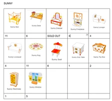 Peek-a-Newz Webkinz - Sunny - $1 You Pick