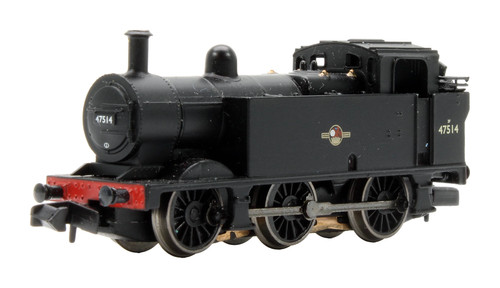 LOCO DE VAPOR GRAHAM FARISH CALIBRE N 372-202 BR NEGRO 0-6-0T CLASE 3F JINTY '47514' | Zustand: Used