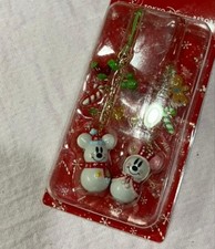 25th AnnIversary of Disneyland MicKey & Minnie Snowman Christmas Strap