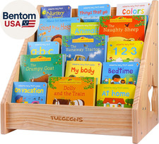 Montessori Bookshelf,Toddler Bookshelf for Kids,Organize Your Little One'S Readi