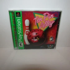 Ten Pin Alley Sony PlayStation 1 PS1 Greatest Hits Video Game with Manual Tested