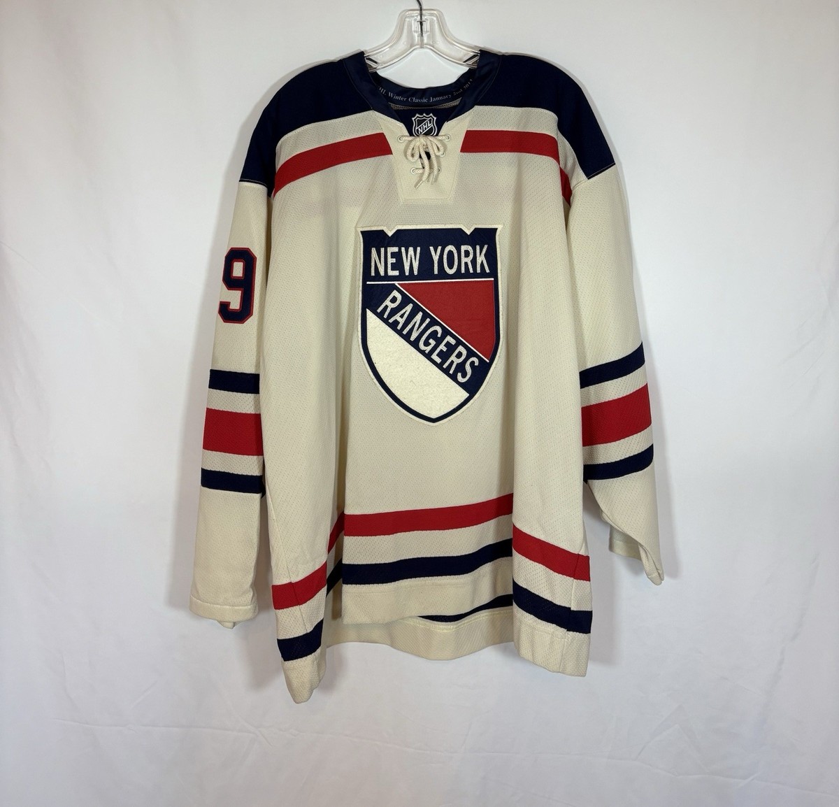 Reebok NY Rangers #19 Brad Richards 2012 Winter Classic Hockey