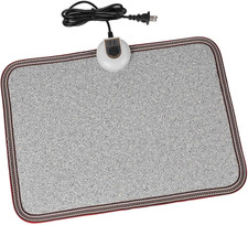 Electric Heated Floor Mats - AC 110V Foot Heater, Heated Foot Warmer Mat unde...