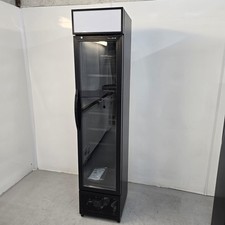 Merchandiser Fridge Single Slimline Glass Door 182L Cafe Deli Commercial Tefc...