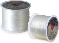1Mm Elastic Stretch Polyester Crystal String Cord for Jewelry Making Bracelet Be