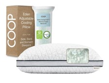 Coop Home Goods Eden Cool Adjustable Pillow, King Size , Adjustable Memory Foam