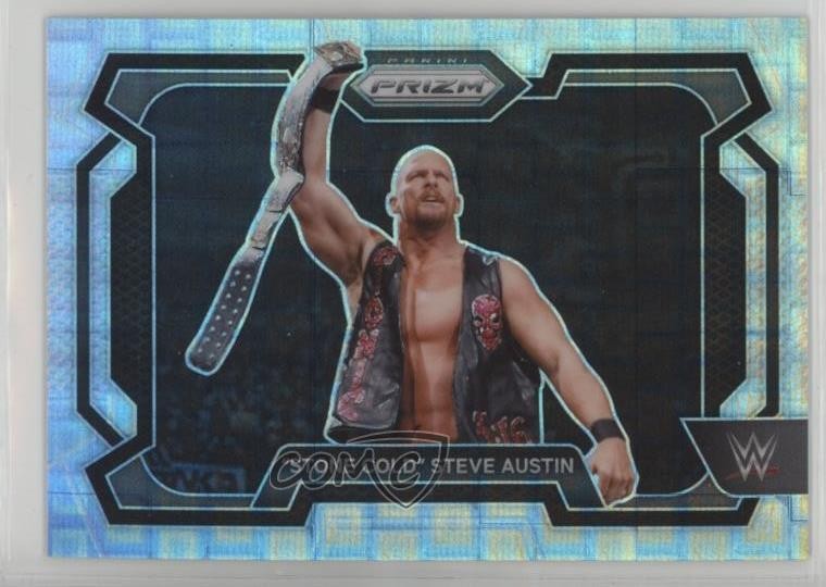 2024 Panini Prizm WWE Premium Box Set /199 Stone Cold Steve Austin #14 HOF 11ch
