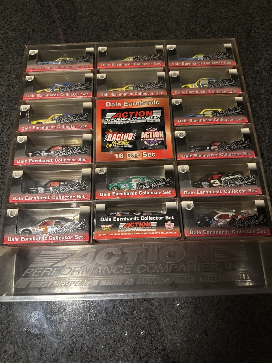 Dale Earnhardt Sr Action Collectable 16 Car Set 1:64 Scale Diecast