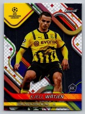 2024-25 Topps Finest Uefa Club Competitions - Kjell Watjen #38 (RC)