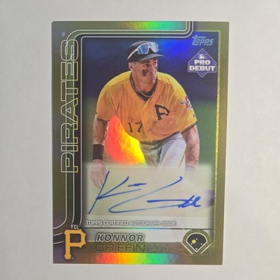 2025 Topps Pro Debut - Konnor Griffin #PD-32 Gold Foil Autographs
