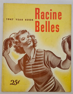 AAGPBL Original Vintage 1947 Racine Belles Yearbook