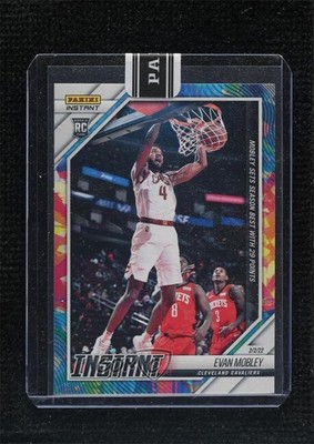 2021-22 Panini Instant Versicolor 1/5 Evan Mobley #118 Rookie RC 3l1